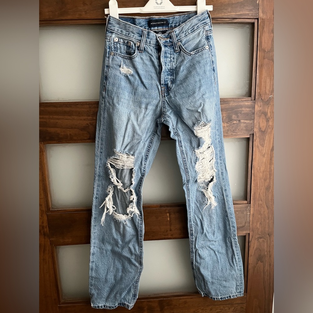 Aeropostale 90s Baggy Denim Jeans size 00